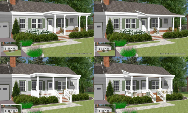 The Inviting Embrace: Crafting the Perfect Front Porch for Your Ranch Home